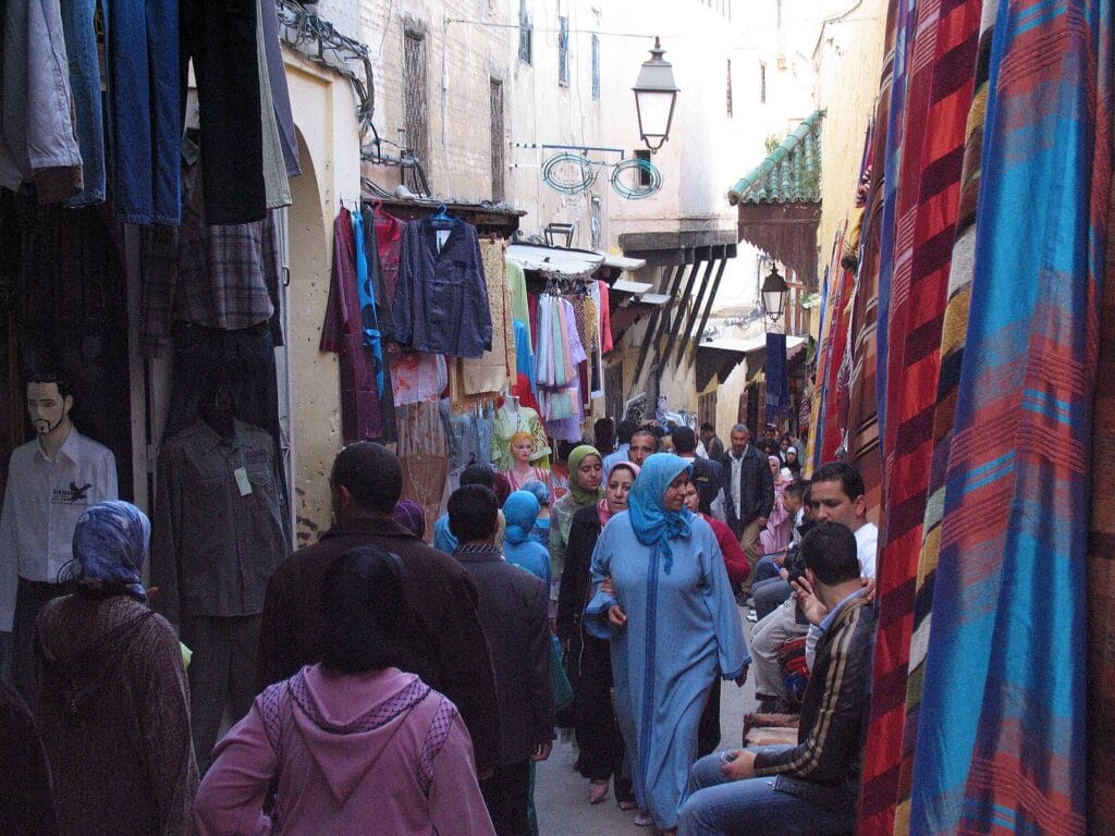 Morocco-souq-street