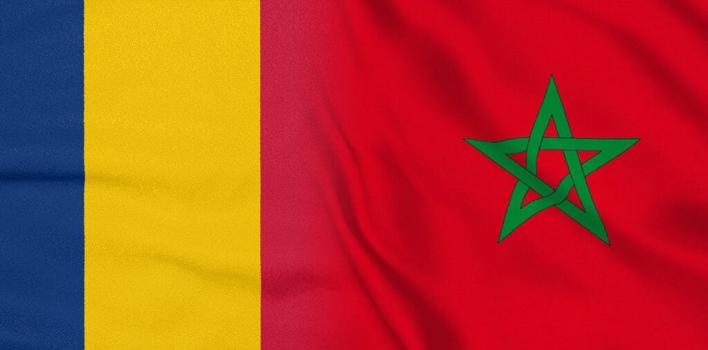 drapeau Maroc Tachad